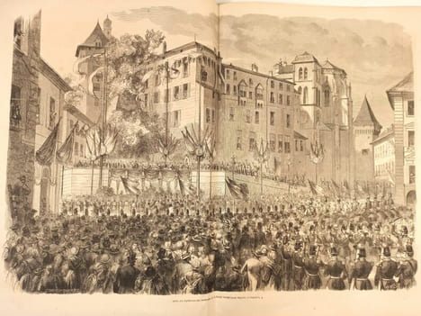 Voyage de leurs majestés impériales dans le Sud-Est de la France en Corse et en Algérie.. NAPOLEON III) MARC (Aug.) voyage