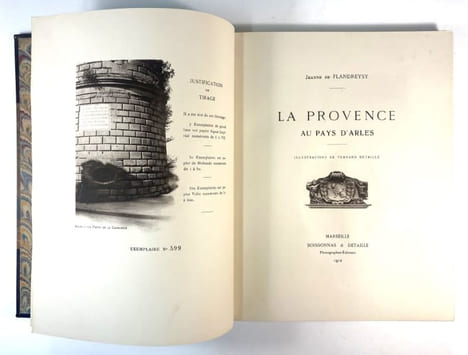 La Provence au Pays d'Arles. Photographies de F. Detaille.. FLANDREYSY (Jeanne de).