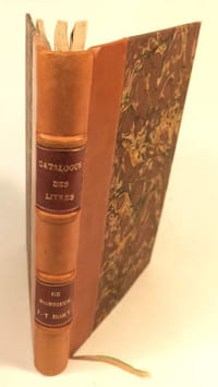 Catalogue des livres rares et précieux composant la bibliothèque de J. T. Bory…