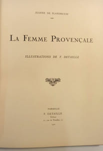 La femme provençale.