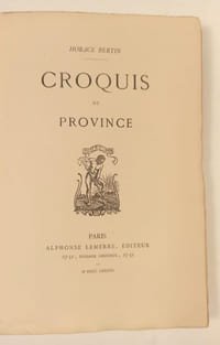Croquis de province.