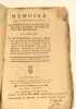 Mémoire sur les causes qui peuvent diminuer la profondeur du Port de Marseille, & des les moyens d'en prévenir les effets, & d'y remédier; qui a ...