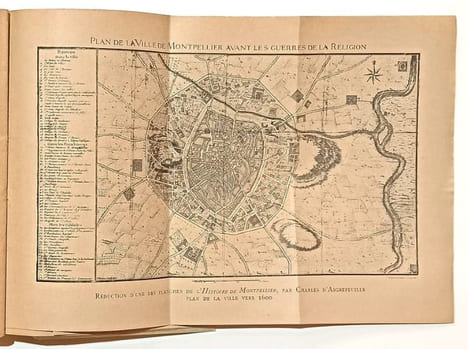 Histoire de Montpellier depuis son origine jusqu'à la fin de le Révolution. (Première partie). FABRE Albert