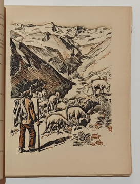 Gascogne -  Types et coutumes. Dessins originaux de Clément Serveau.. ESCHOLIER Raymond