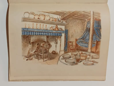 Ceux du Languedoc - types et coutumes. Dessins originaux de Paul Sibra.