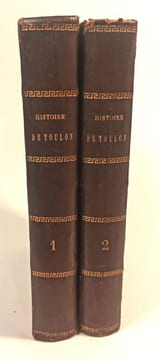 Histoire de Toulon depuis 1789 jusqu'au Consulat d'après les documents de ses archives. HENRY D.M.J.