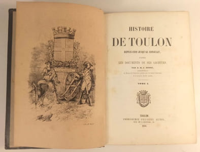 Histoire de Toulon depuis 1789 jusqu'au Consulat d'après les documents de ses archives