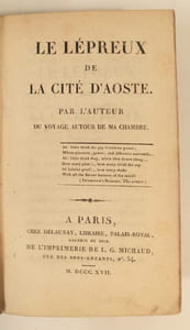 Le Lépreux de la vallée d'Aoste - Suivi de : Voyage dans mes poches  puis de MARIVAUX le Paysan Parvenu .