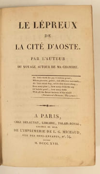 Le Lépreux de la vallée d'Aoste - Suivi de : Voyage dans mes poches puis de MARIVAUX le Paysan Parvenu .. MELANGES - MAISTRE - ANONYME et MARIVAUX