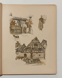Ceux d'Alsace. Types et Coutumes.