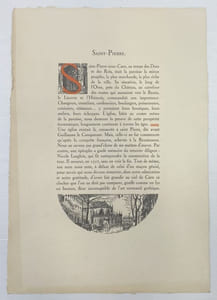 Caen. Suite de 10 eaux-fortes gravées par Raphaël Manchon. Commentées par R. N. Sauvage. Préface de Lucie Delarue-Mardrus.