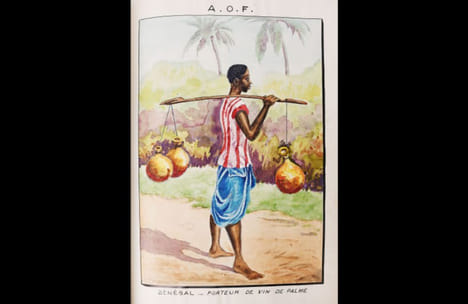 L'Afrique Occidentale Française.. MANUSCRIT - AFRIQUE OCCIDENTALE FRANCAISE