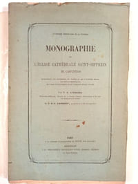 Monographie de l'église cathédrale Saint-Siffrein de Carpentras...