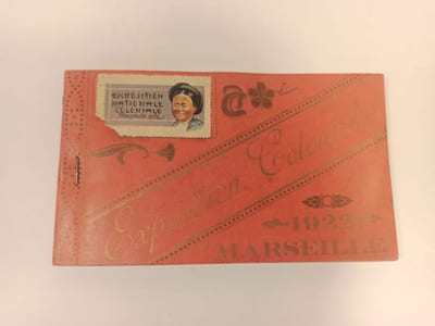 Carnet complet de 24 poastales éditées à l'occasion de l'exposition coloniale de 1922, à Marseille.