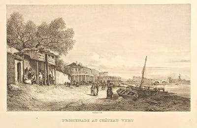 Promenade au Château Vert par Audibert.