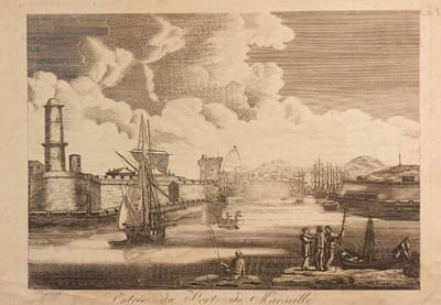 Entrée du Port de Marseille, illustration de Beyfron