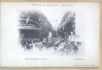 Album Souvenir. Fêtes du 25e centenaire de la fondation de Marseille. Du 14 au 22 octobre 1899.