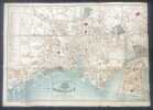 Grand plan de Marseille signé Pierre Raoul.. PLAN  - MARSEILLE - RAOUL 1926