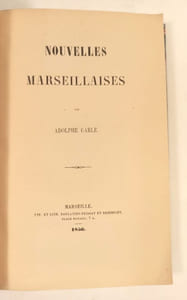 Nouvelles marseillaises.