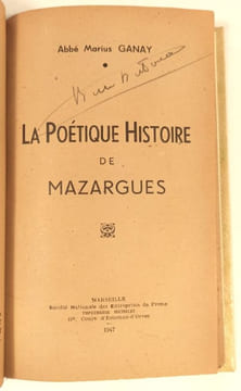 La poétique histoire de Mazargues.. GANAY (Abbé Marius).