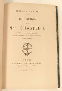 Le cochon de Mme Chasteuil.