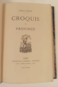 Croquis de Province.