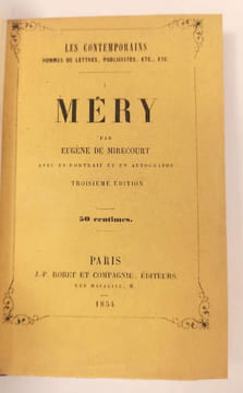 Méry.. MERY - MIRECOURT Eugène de.
