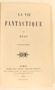 La vie fantastique.