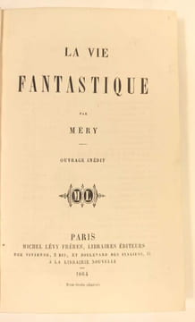 La vie fantastique.. MERY (Joseph).