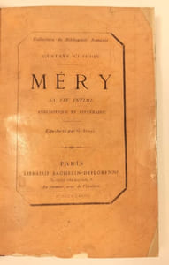 Méry, sa vie intime, anecdotique et littéraire.