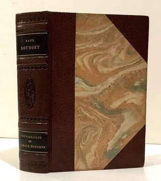Physiologie de l'Amour Moderne. Frontispice gravé sur bois par J. L. Perrichon.. BOURGET (Paul)