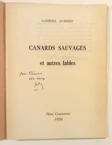 Canards sauvages et autres fables.