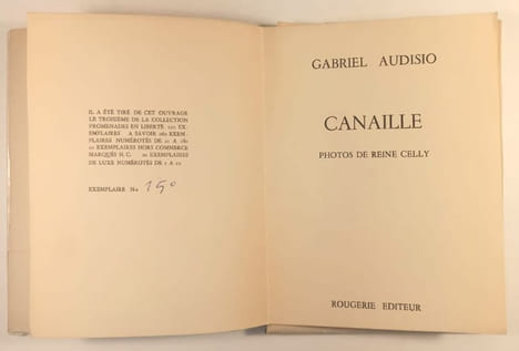 Canaille.. AUDISIO Gabriel.