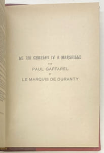 Le roi Charles IV à Marseille.
