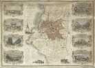 Plan de Marseille par G. Rey, Nouvelles limites de l'octroi, tracé du Canal & ses dérivations. Gare du chemin de Fer, et embranchement de la ...