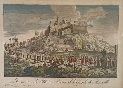 Procession de Notre-Dame de la Garde de Marseille.