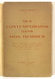 Mes contemporains dans mon herbier.