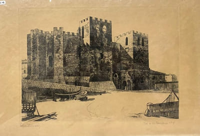 Saint Victor, gravure de Valère bernard.