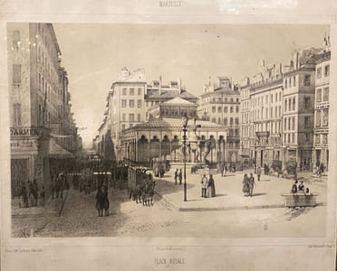 Marseille, place Royale par Delaplane.