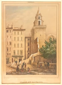Place du Calvaire par Emile Loubon.