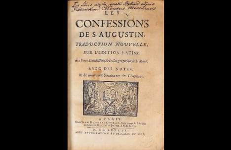 Les Confessions de S.Augustin .Traduction nouvelle sur l'édition latine des pères bénédictins de la Congrégation de Saint maur. Avec des notes et de ...