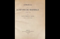 Armorial des échevins de Marseille de 1660 à 1790.