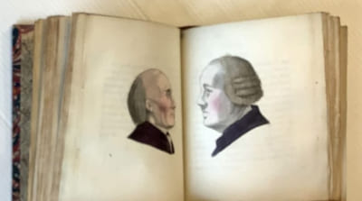 Le Lavater portatif ou précis de connaitre les hommes par les traits du visage - Le Lavater des Dames ou l'Art de connaitre les femmes et leur physionomie.