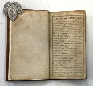 Liste générale des Postes de France dressée par ordre de Monseigneur Marc Pierre de Voyer de Paulmy, Comte d'Argenson…