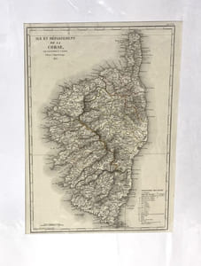Ile et département de la Corse