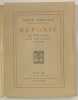 R&eacute;ponse ai Discours de M. Paul Val&eacute;ry (16 juin 1927);. HANOTAUX Gabriel. 