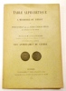 Table alphabétique de l'Histoire du Berry, avec références aux deux éditions.Dressée par A. Duplaix. .. THAUMAS DE LA THAUMASSIERE (G.).