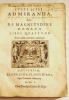 Admiranda, sive, de Magnitudine Romana libri quattuor. Tertia editio correctior, auctiorque.. LIPSE (Juste).