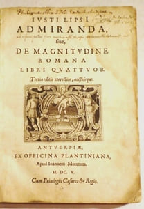 Admiranda, sive, de Magnitudine Romana libri quattuor. Tertia editio correctior, auctiorque.
