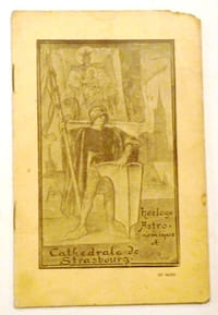 L'horloge astronomique de la cathédrale de Strasbourg.